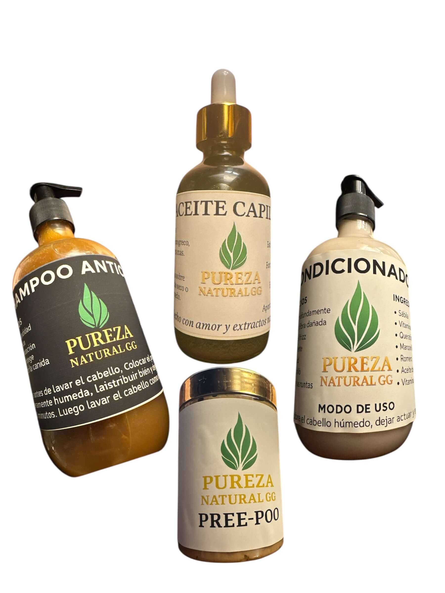 set capilar completo Pureza Natural GG