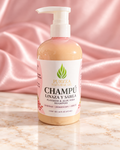 Champú de Linaza y Sábila Pureza Natural GG 16 oz | Hidratación, Suavidad, Brillo y Cuidado Capilar