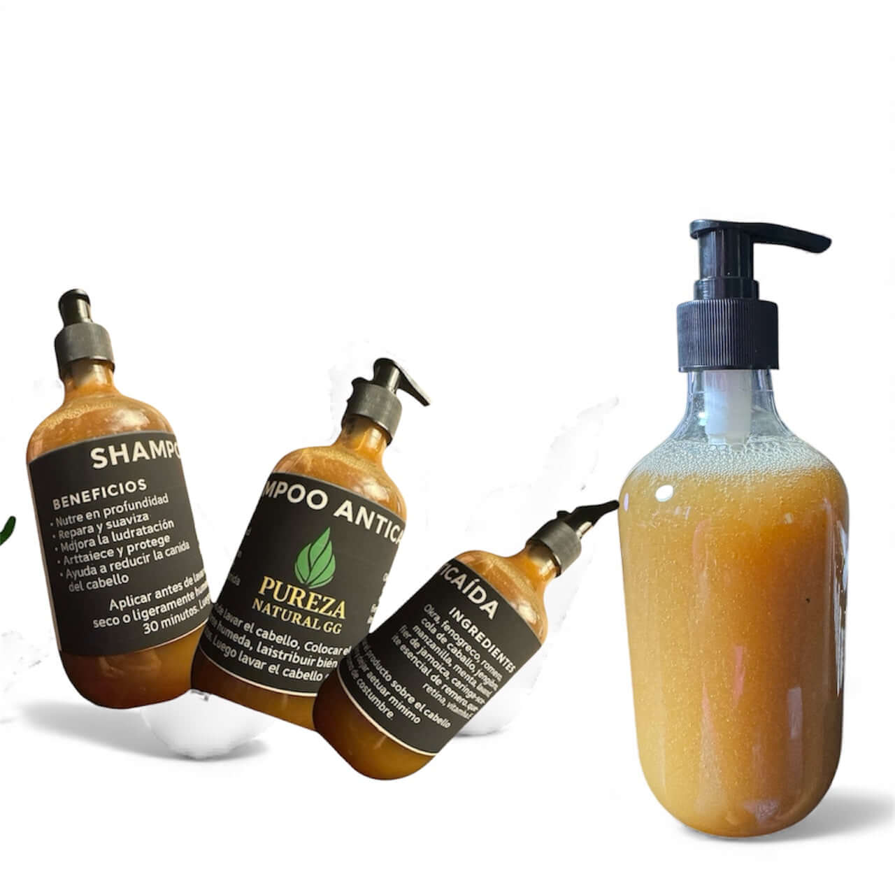 Shampoo Herbal Nutritivo | Pureza Natural GG