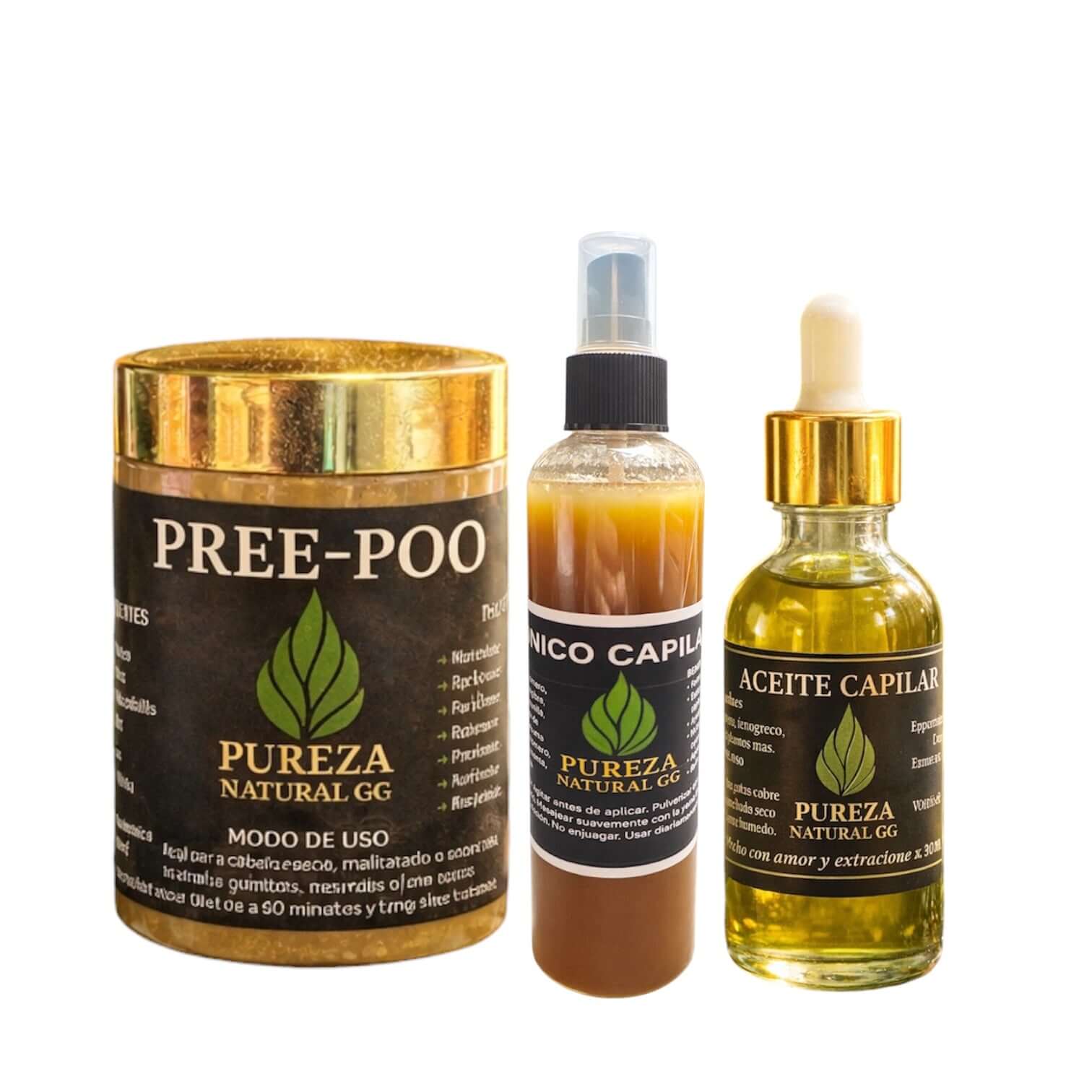 Pureza Natural GG – Cuidado Capilar Artesanal y Premium
